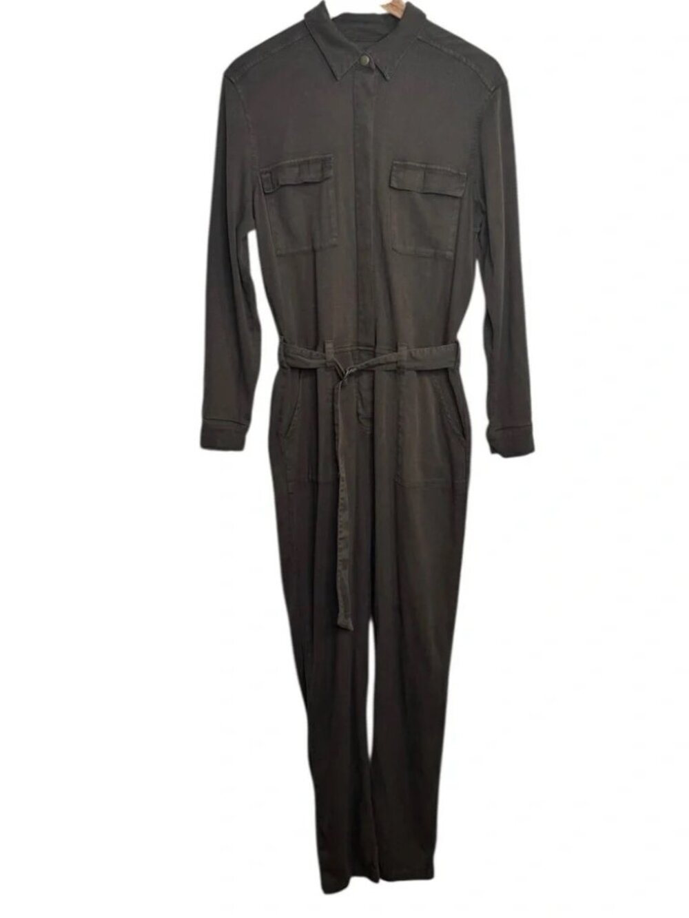 Michael Stars Utility Brown Jumpsuit Sz - Small - Picture 3 of 10